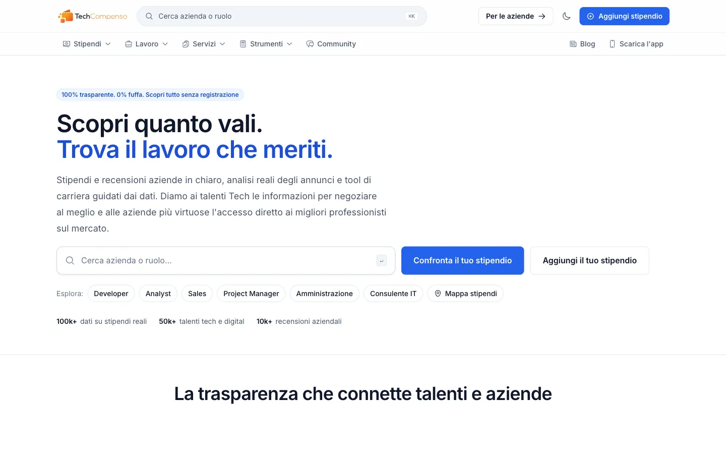TechCompenso, il prodotto finito